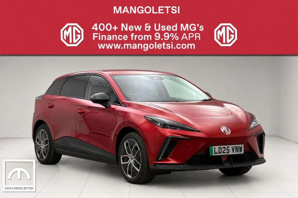 MG MG4 64Kwh Trophy Long Range Red