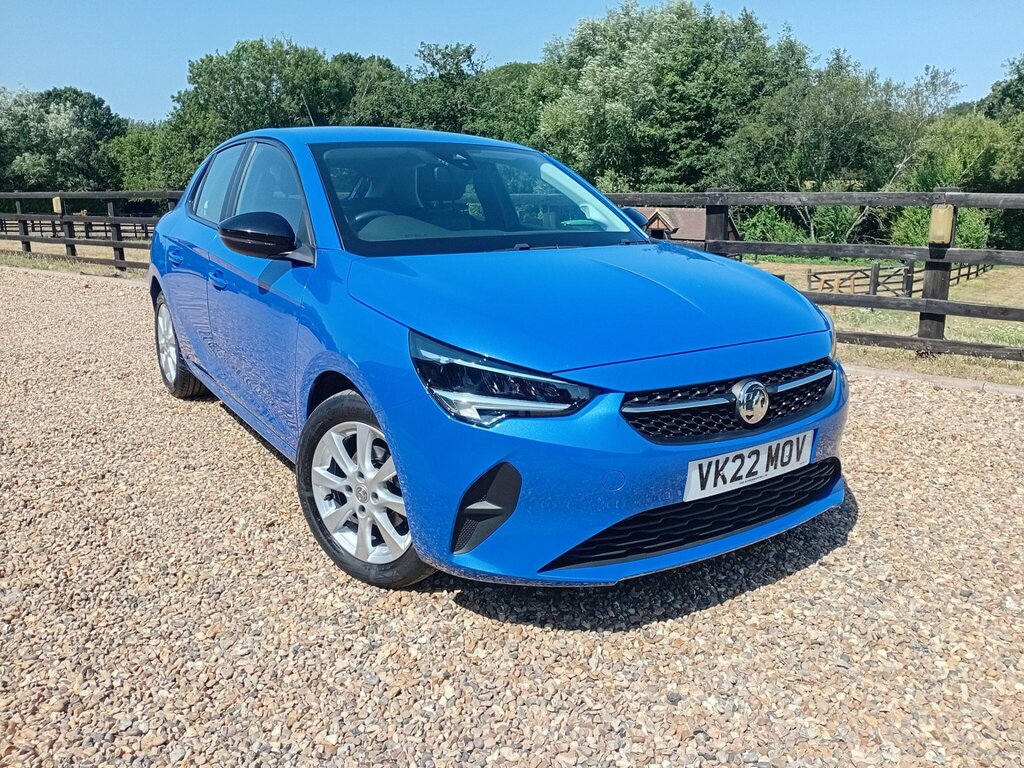 Vauxhall Corsa 1.2 Se Edition Hatchback Euro 6 VK22MOV Blue #2