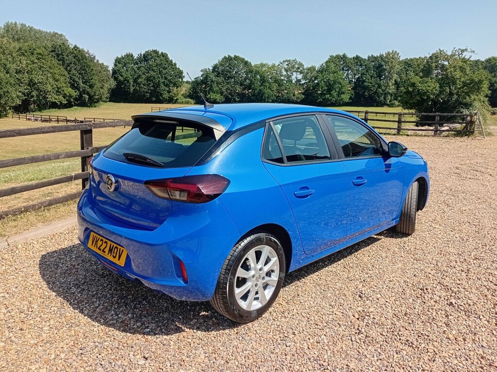 Vauxhall Corsa 1.2 Se Edition Hatchback Euro 6 VK22MOV Blue #6
