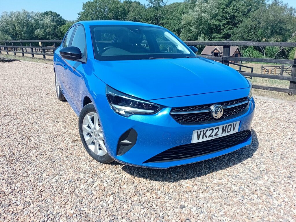 Vauxhall Corsa 1.2 Se Edition Hatchback Euro 6 VK22MOV Blue #3