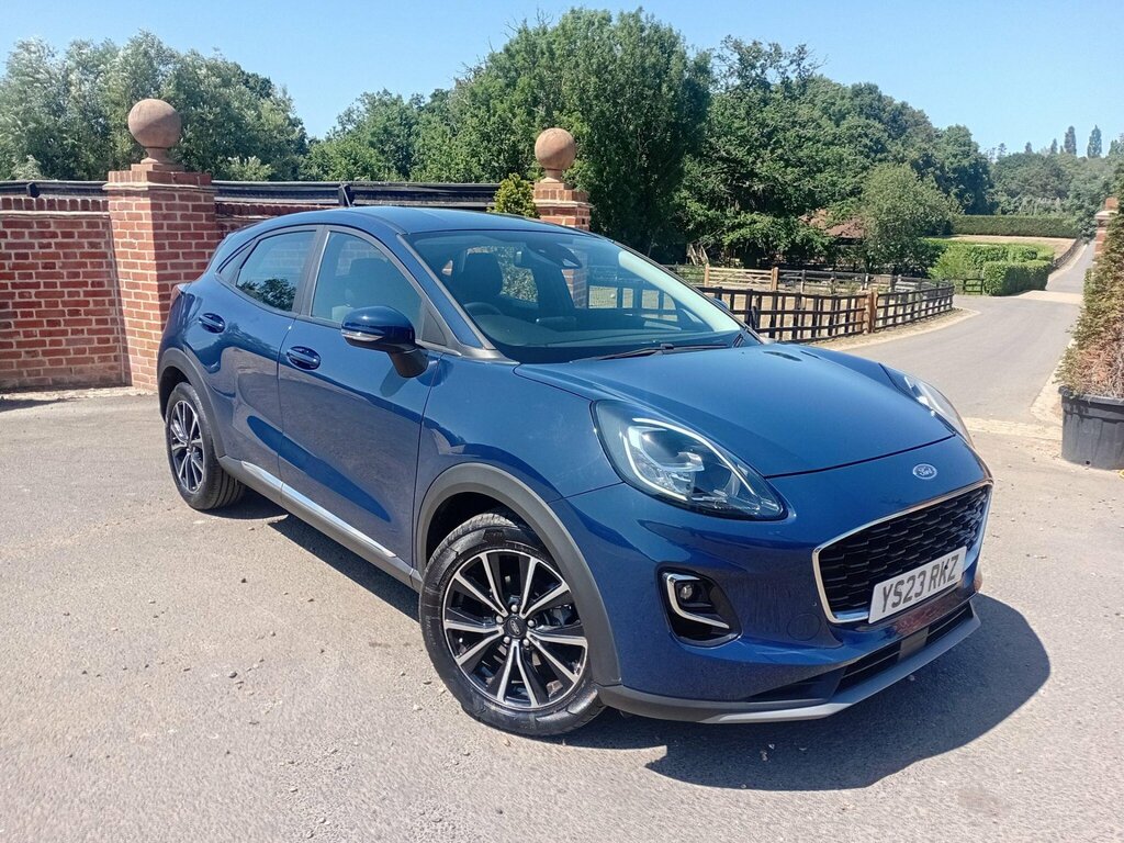 Ford Puma 1.0T Ecoboost Mhev Titanium Euro 6 Ss Blue