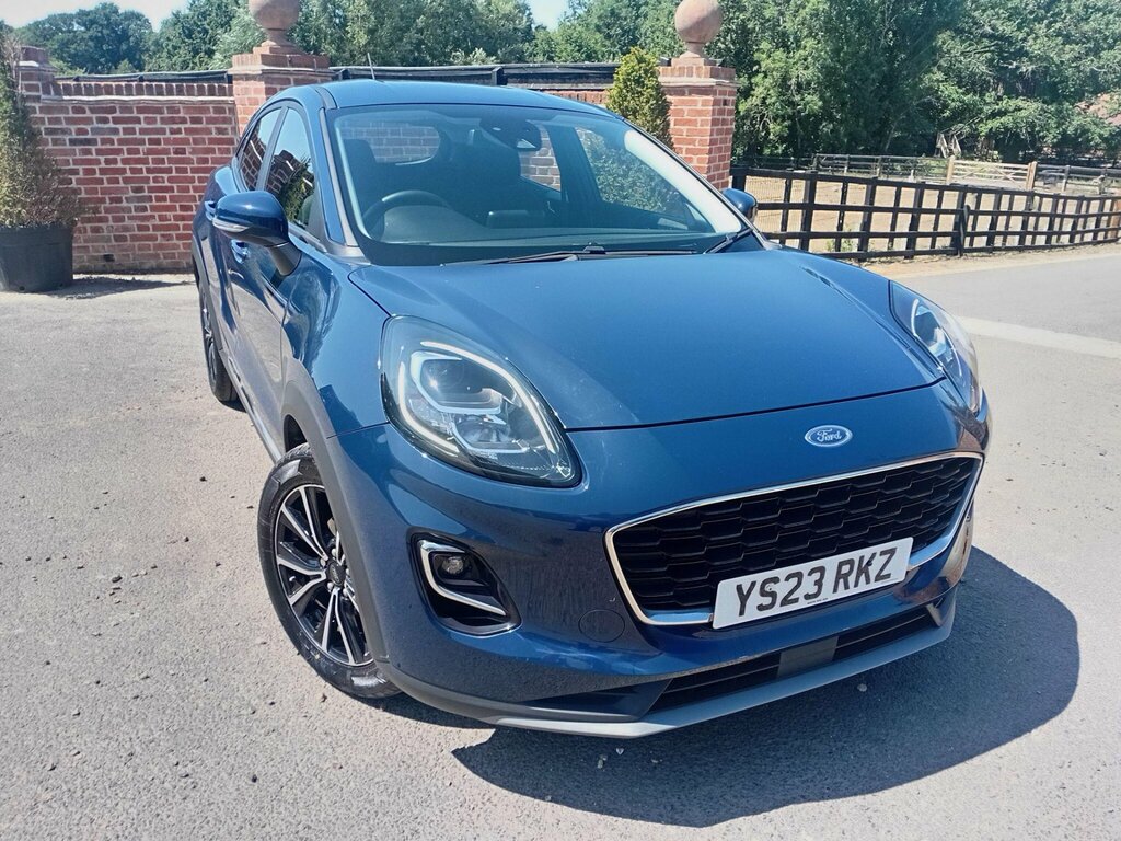 Ford Puma 1.0T Ecoboost Mhev Titanium Euro 6 Ss YS23RKZ Blue #4