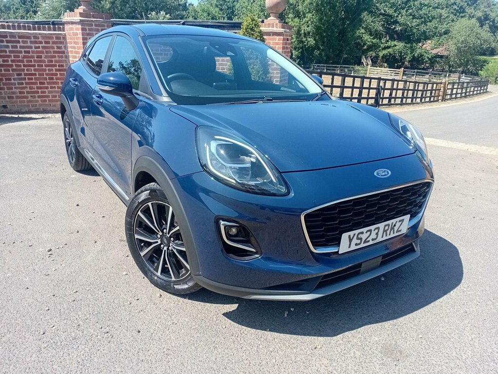 Ford Puma 1.0T Ecoboost Mhev Titanium Euro 6 Ss YS23RKZ Blue #3