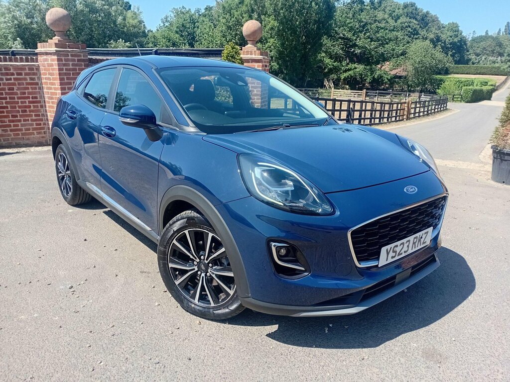 Ford Puma 1.0T Ecoboost Mhev Titanium Euro 6 Ss YS23RKZ Blue #2