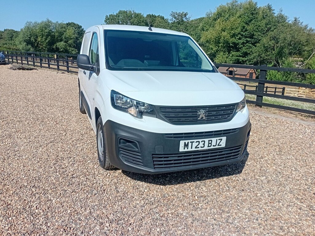 Peugeot Partner 1.5 Bluehdi 1000 Professional Premium Standard P White #3