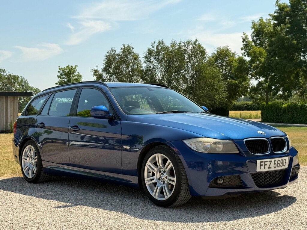 BMW 3 Series Estate 2.0 320D M Sport Touring Euro 5 Ss Black #9
