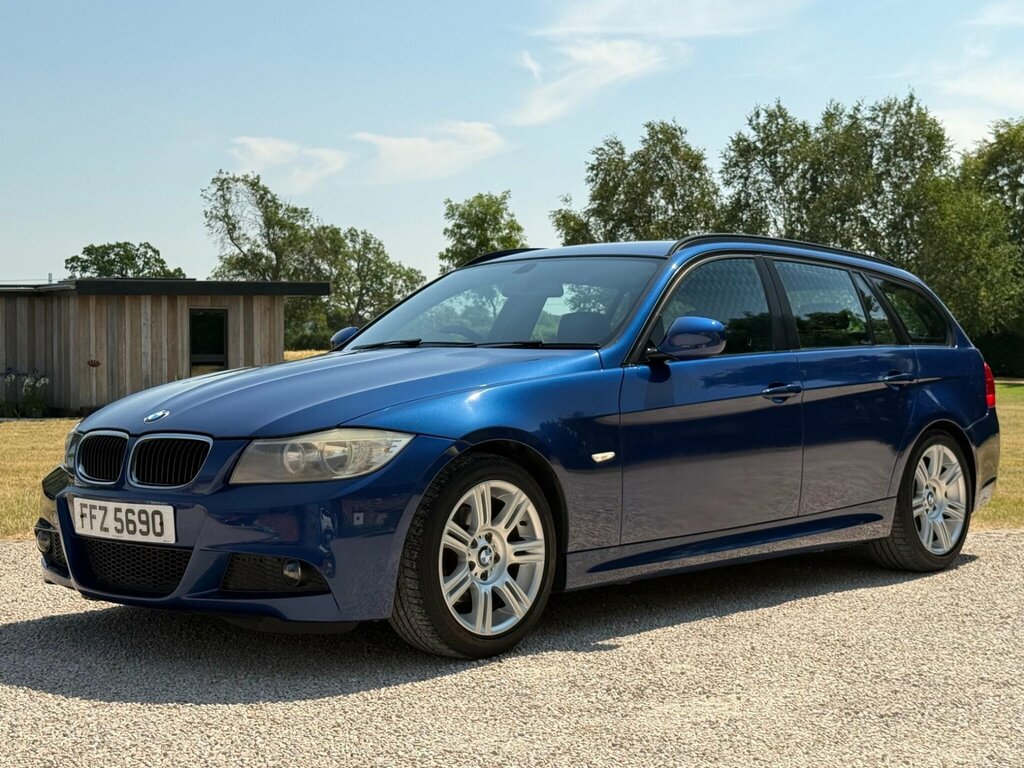 BMW 3 Series Estate 2.0 320D M Sport Touring Euro 5 Ss Black #1