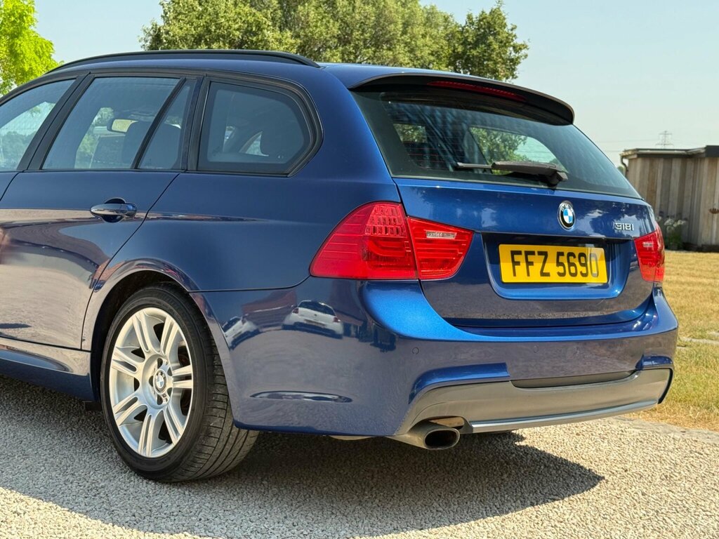 BMW 3 Series Estate 2.0 320D M Sport Touring Euro 5 Ss Black #8