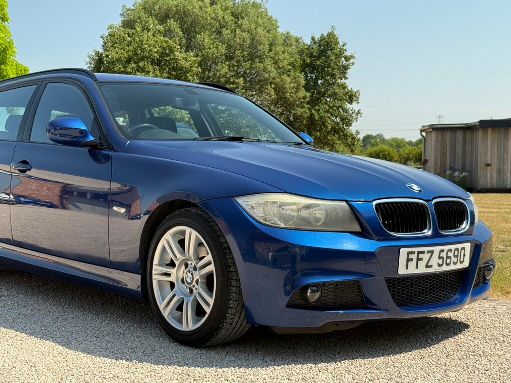 BMW 3 Series Estate 2.0 320D M Sport Touring Euro 5 Ss Black #5