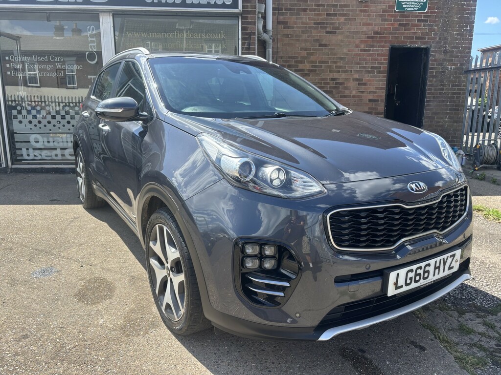 Kia Sportage Suv 2.0 Crdi Gt-line 2016 Silver #3