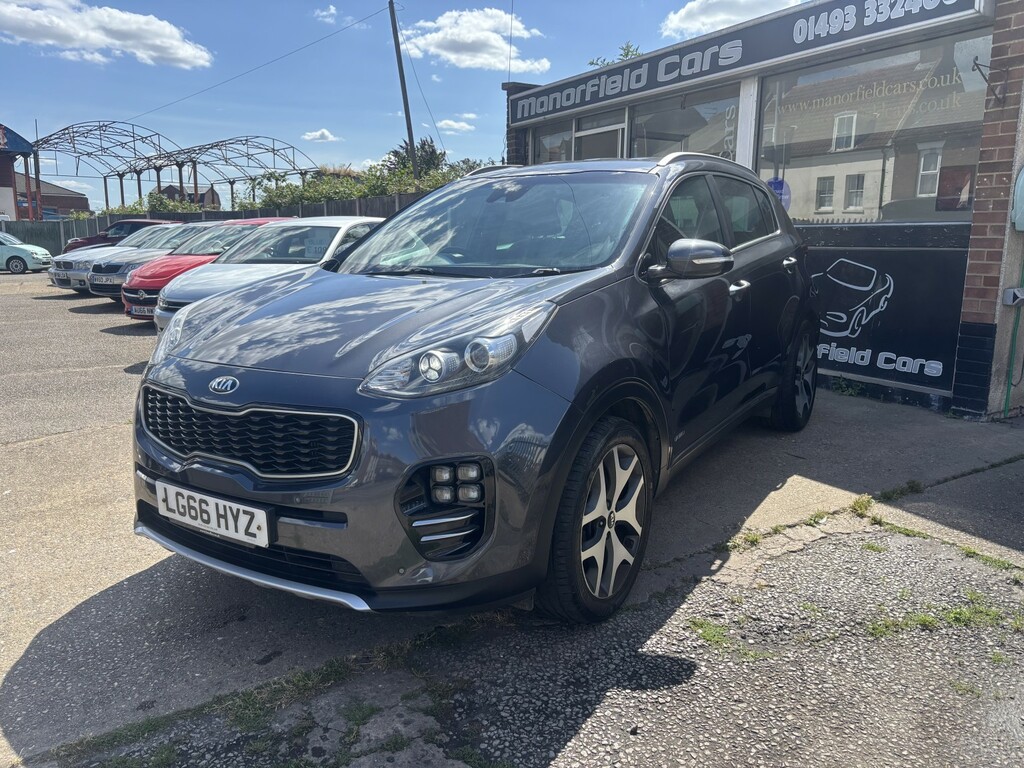 Kia Sportage Suv 2.0 Crdi Gt-line 2016 Silver