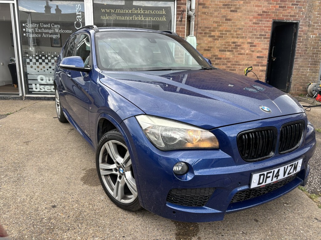 BMW X1 Suv 2.0 X1 Xdrive18d M Sport 2014 Blue #3