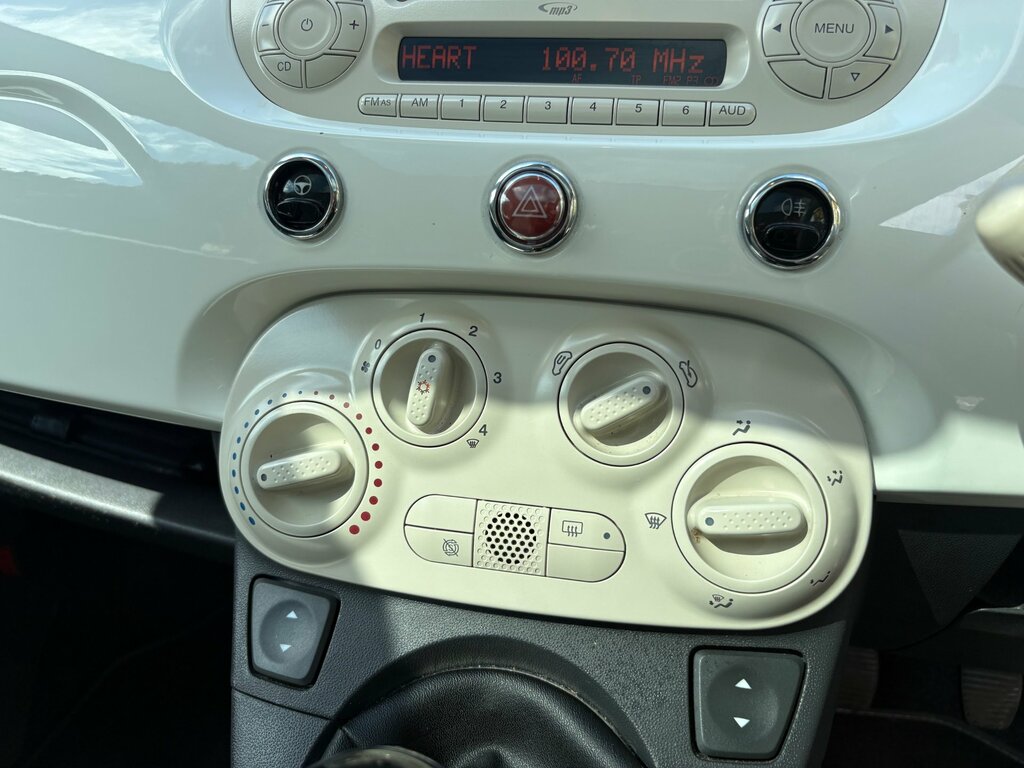 Fiat 500 1.2 S Hatchback Euro 6 Ss 69 White #13