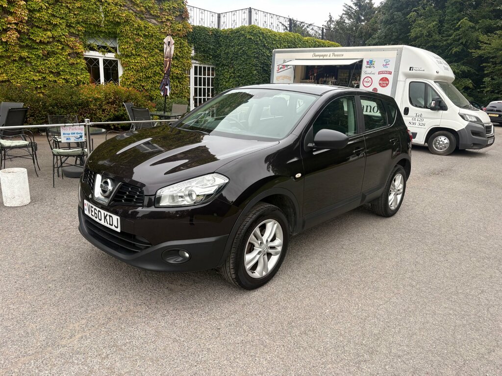Nissan Qashqai 1.6 Acenta Suv 2Wd Euro 5 Ss Black