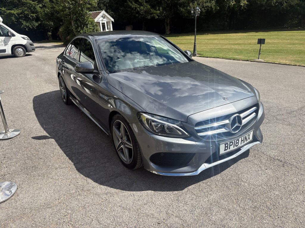 Mercedes-Benz C Class 2.1 C220d Amg Line Saloon G-tronic Eur Grey #6