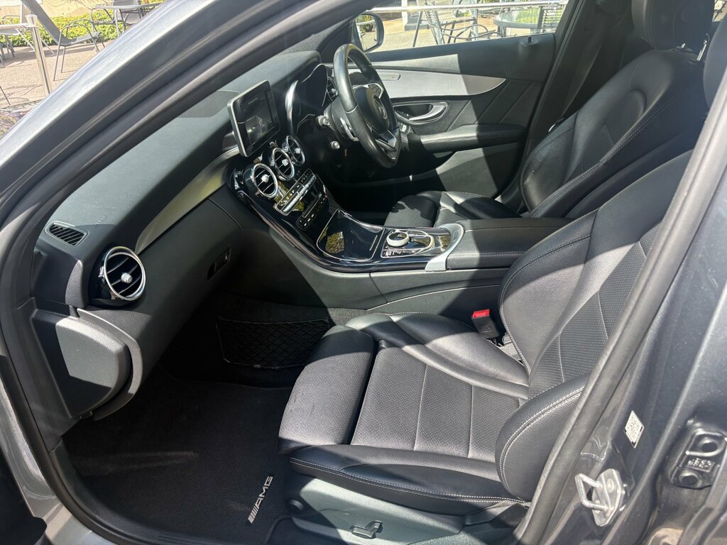 Mercedes-Benz C Class C250d Amg Line Premium Plus White #9