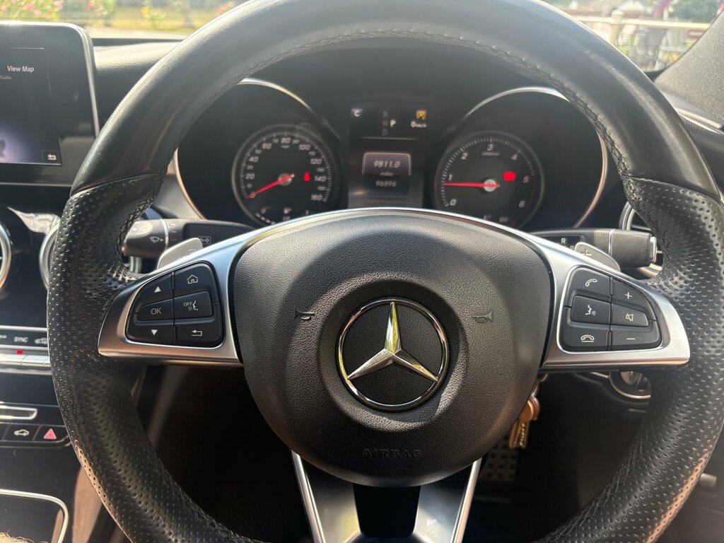 Mercedes-Benz C Class C250d Amg Line Premium Plus White #11