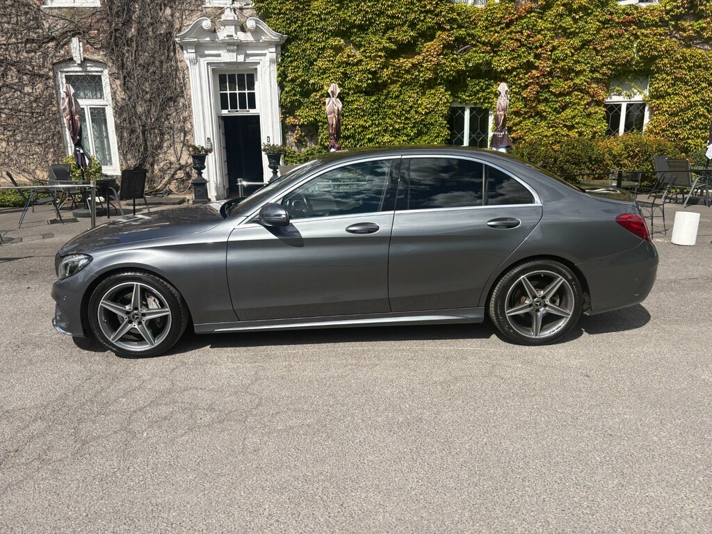 Mercedes-Benz C Class 2.1 C220d Amg Line Saloon G-tronic Eur Grey #2