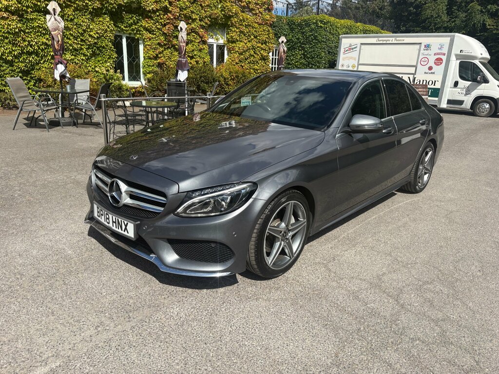 Mercedes-Benz C Class 2.1 C220d Amg Line Saloon G-tronic Eur Grey