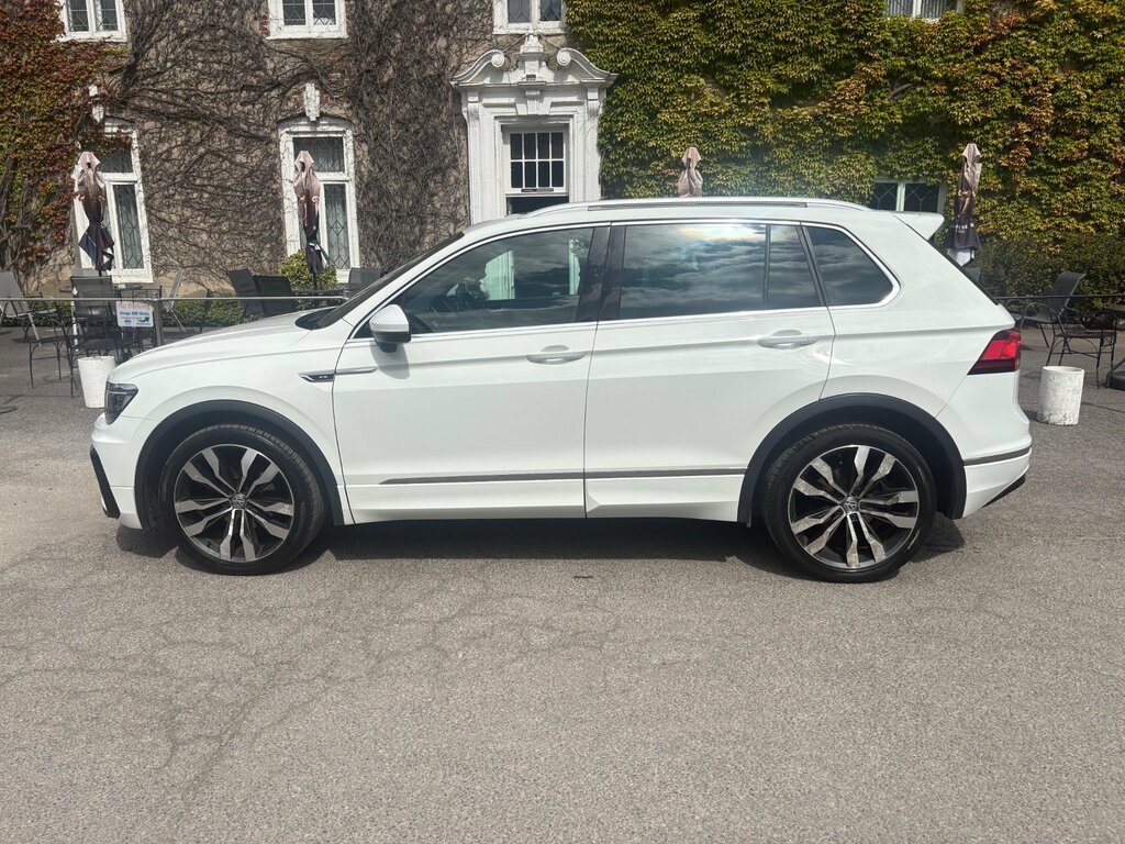 Volkswagen Tiguan 2.0 Tdi Bluemotion Tech R-line Suv Manu White #2