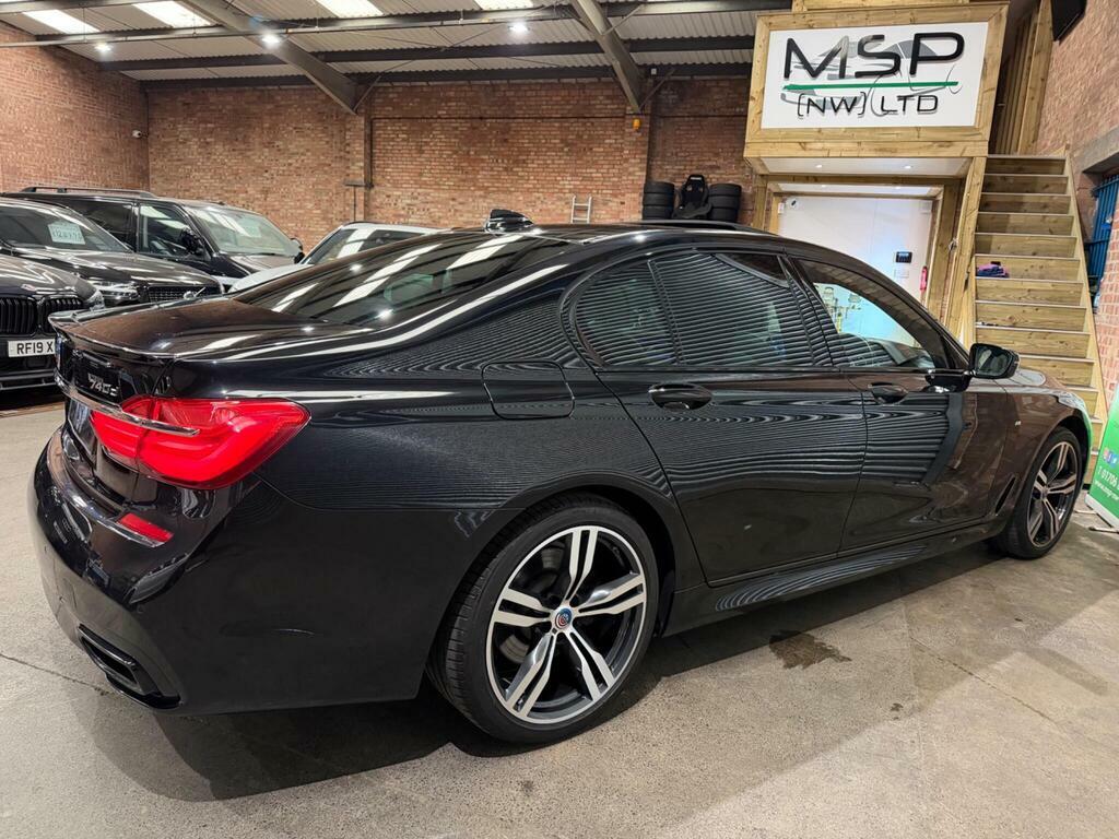 BMW 7 Series 3.0 740D M Sport Xdrive Euro 6 S S Black #2