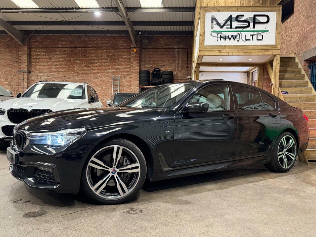 BMW 7 Series 3.0 740D M Sport Xdrive Euro 6 S S Black