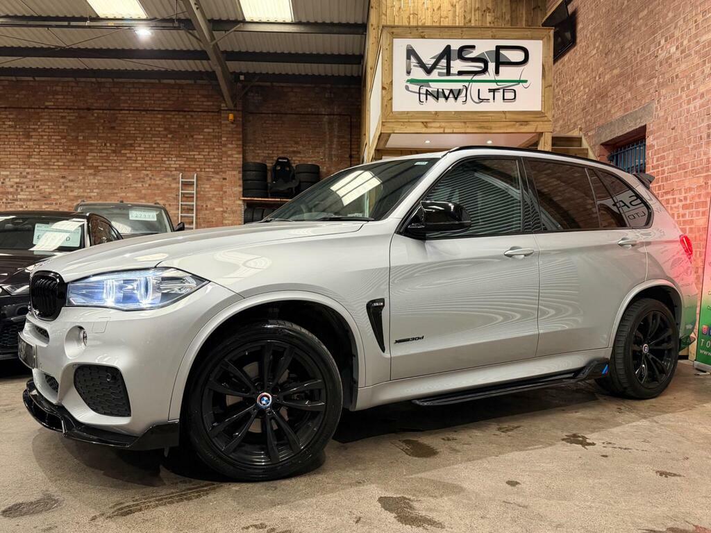 BMW X5 3.0 30D M Sport Xdrive Euro 6 S S Silver