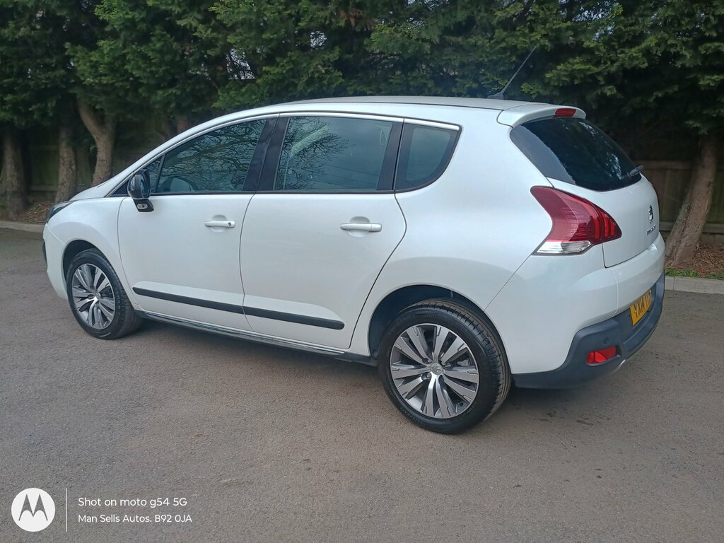 Peugeot 3008 1.6 E-hdi Active Suv Egc Euro 5 Ss White #5