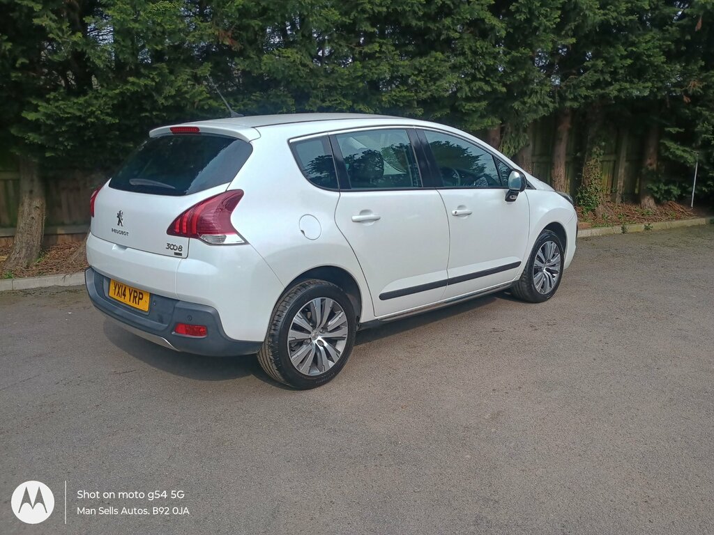 Peugeot 3008 1.6 E-hdi Active Suv Egc Euro 5 Ss White #6