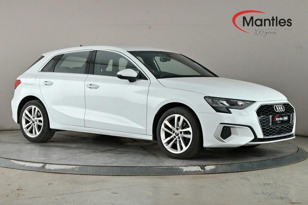 Audi A3 1.5 Tfsi 35 Sport Sportback S Tronic White