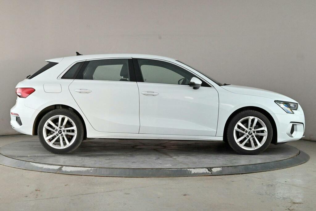 Audi A3 1.5 Tfsi 35 Sport Sportback S Tronic HJ73OHG White #3