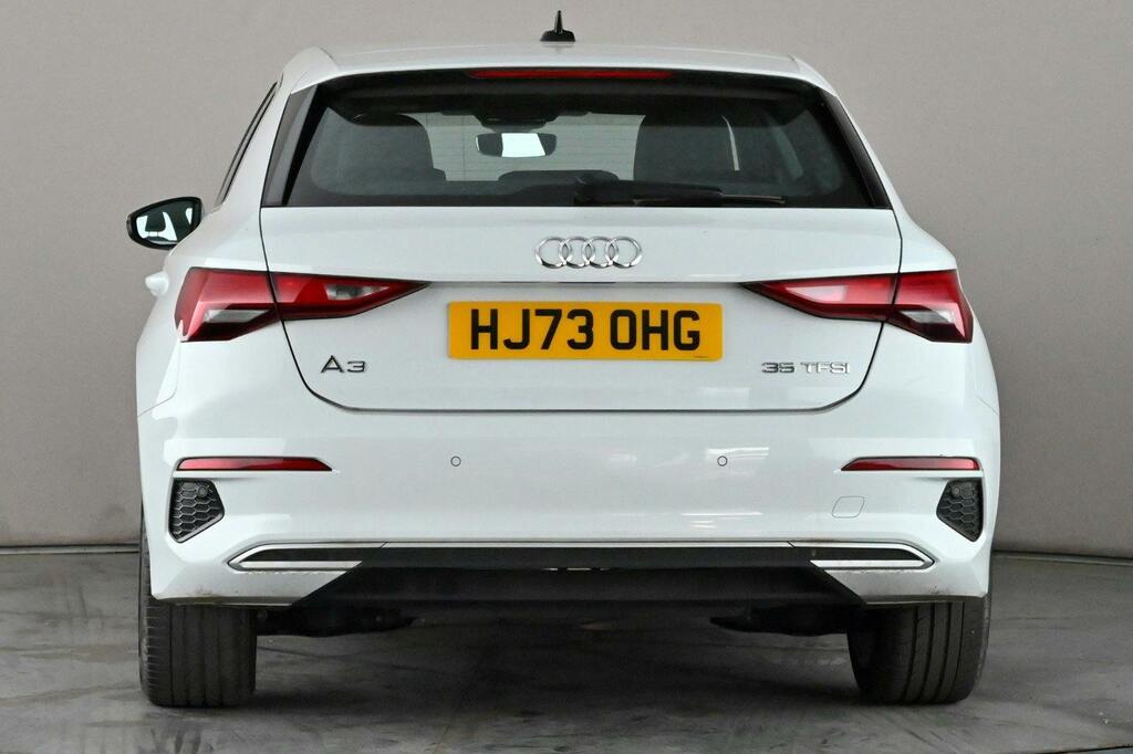 Audi A3 1.5 Tfsi 35 Sport Sportback S Tronic HJ73OHG White #5
