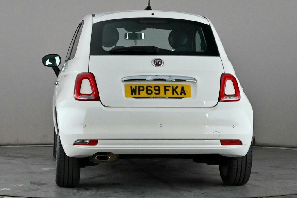 Fiat 500 1.2 Lounge Hatchback Ss WP69FKA White #5