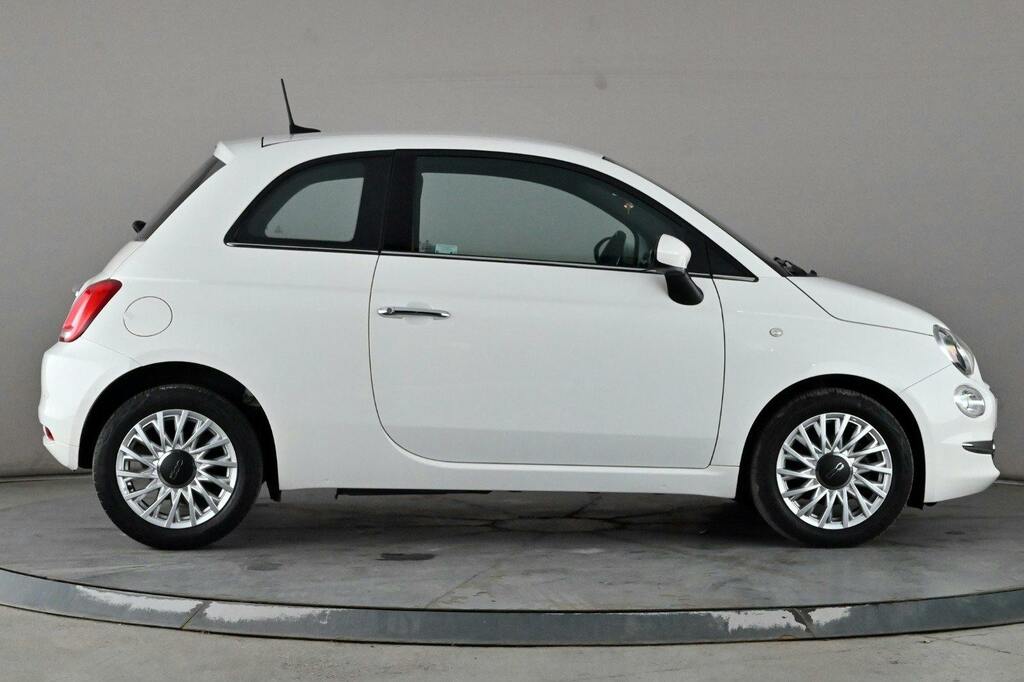 Fiat 500 1.2 Lounge Hatchback Ss WP69FKA White #3