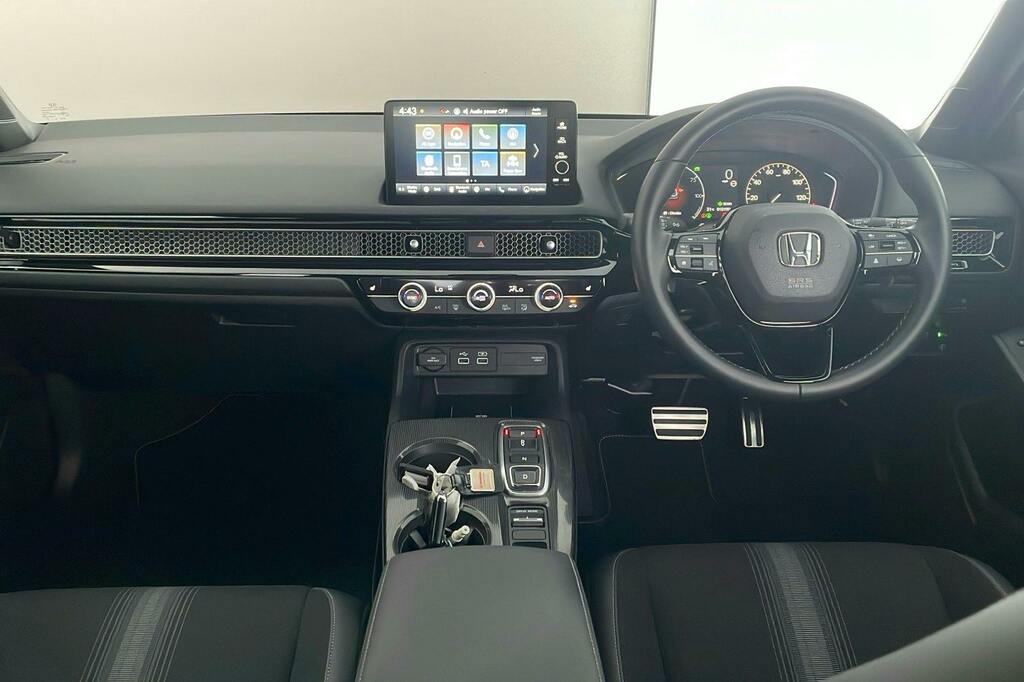 Honda Civic 2.0 H I Mmd Sport Hatchback Hybrid Ecvt Black #4