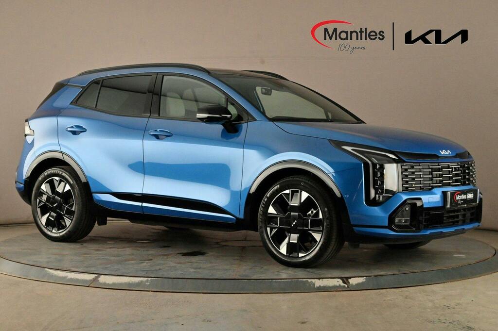 Kia Sportage 1.6 H T Gdi Gt Line S Suv Hybrid Blue