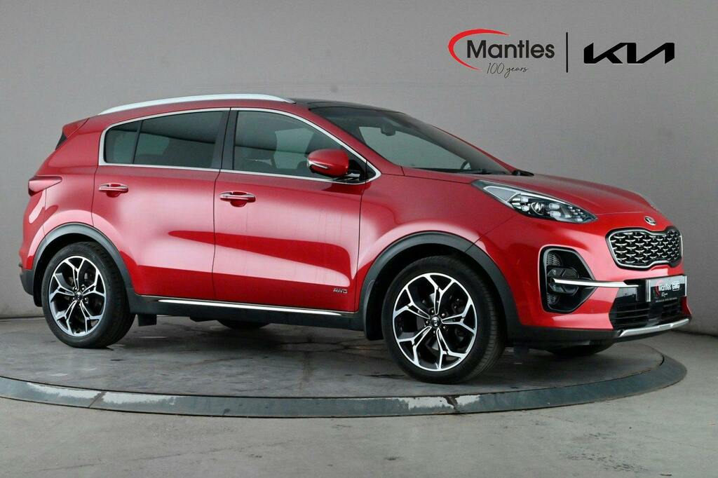Kia Sportage 2.0 Crdi Ecodynamics Plus Gt Line S Suv Red