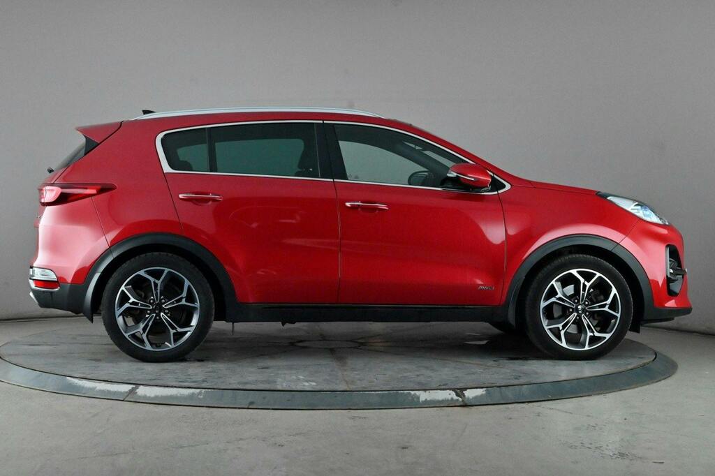 Kia Sportage 2.0 Crdi Ecodynamics Plus Gt Line S Suv Red #3