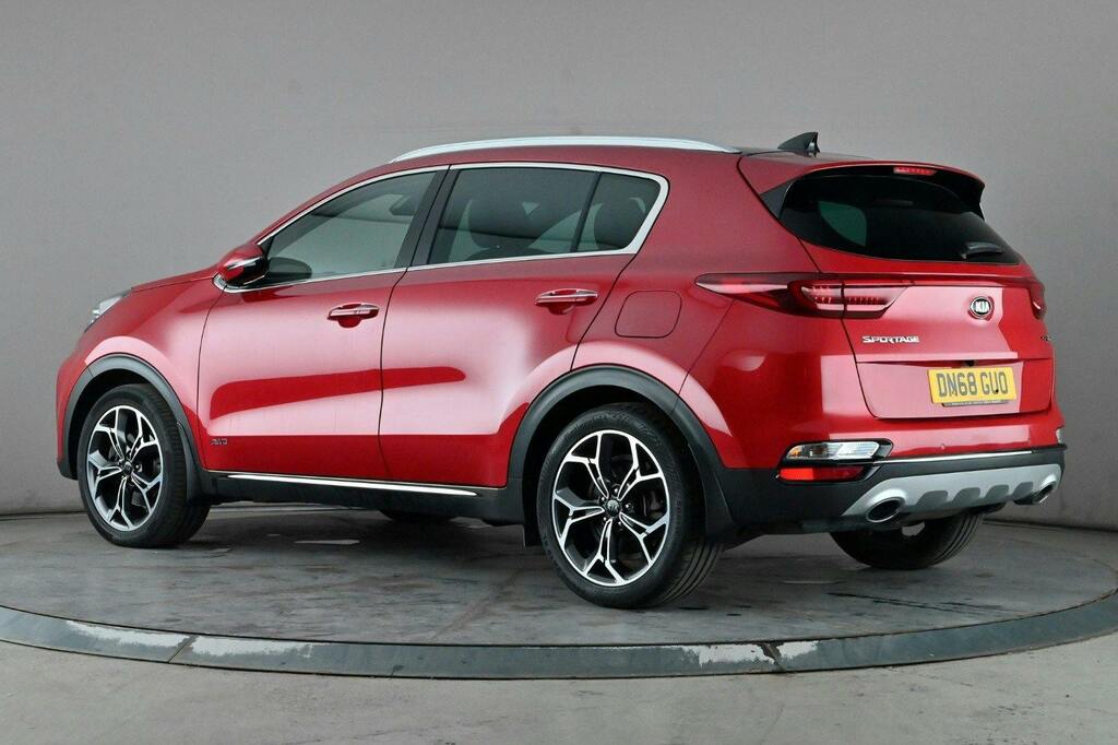 Kia Sportage 2.0 Crdi Ecodynamics Plus Gt Line S Suv Red #4