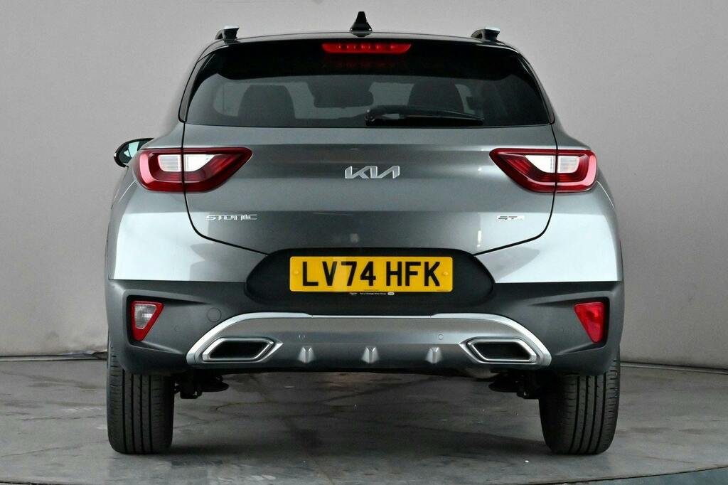 Kia Stonic 1.0 T Gdi Gt Line Suv Dct Ss LV74HFK Grey #5