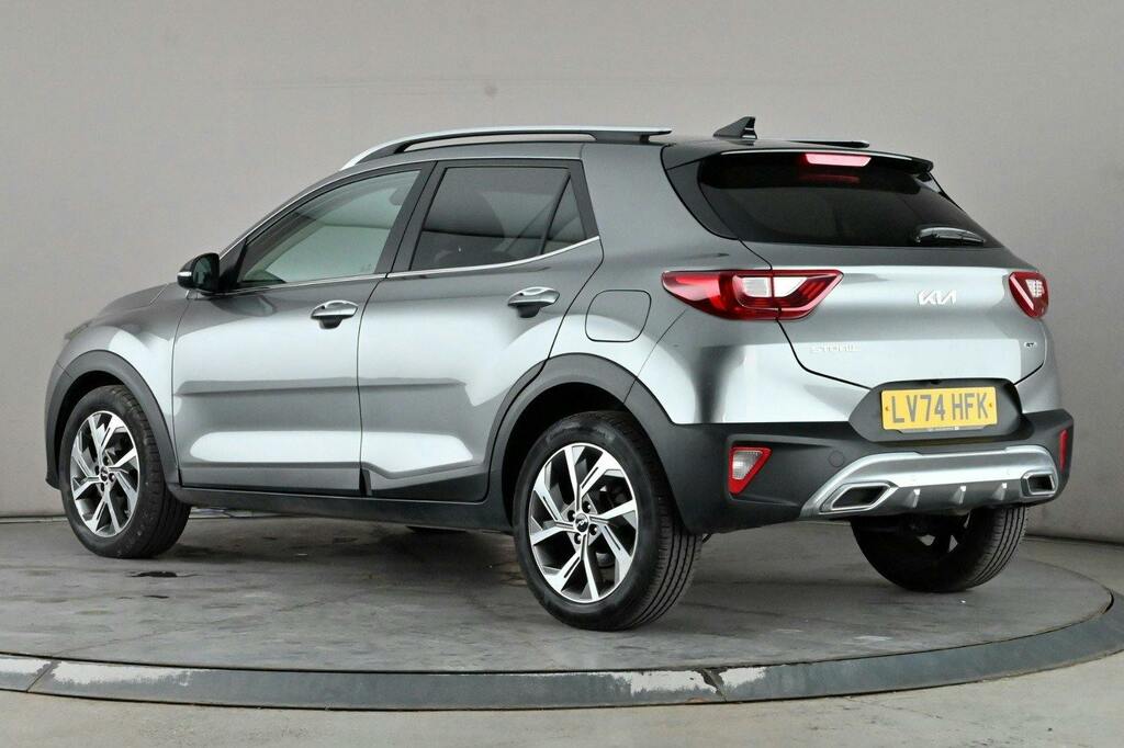 Kia Stonic 1.0 T Gdi Gt Line Suv Dct Ss LV74HFK Grey #4