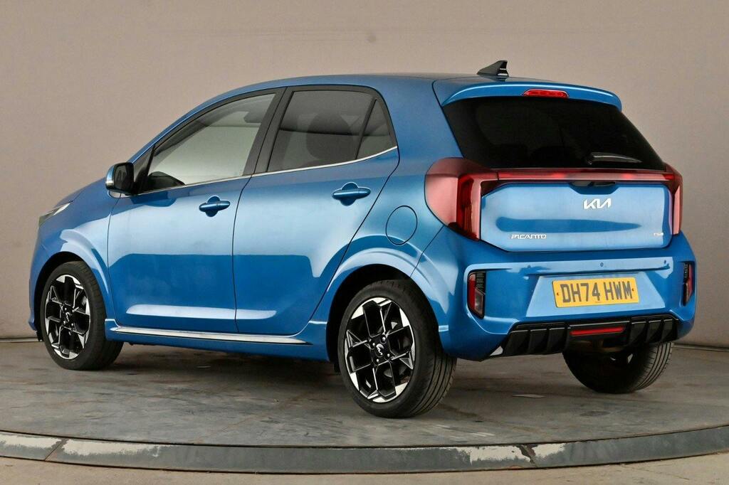 Kia Picanto 1.2 Gt Line S Hatchback Amt Ss DH74HWM Blue #4
