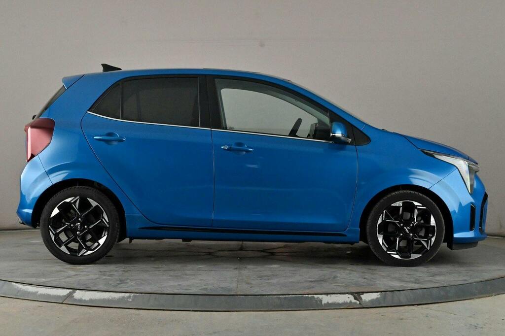 Kia Picanto 1.2 Gt Line S Hatchback Amt Ss DH74HWM Blue #3
