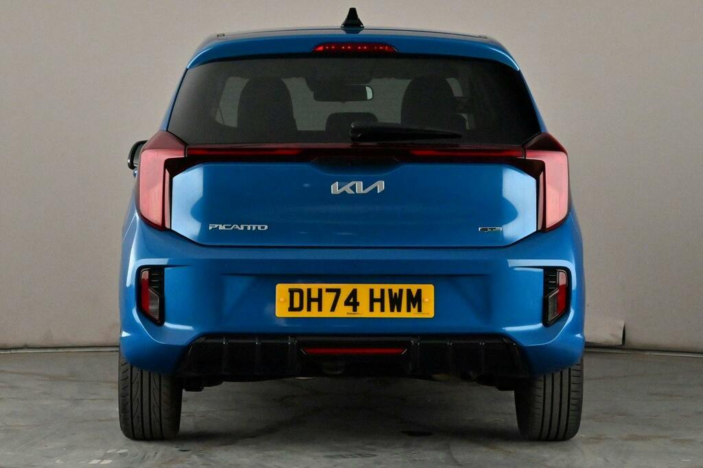 Kia Picanto 1.2 Gt Line S Hatchback Amt Ss DH74HWM Blue #5