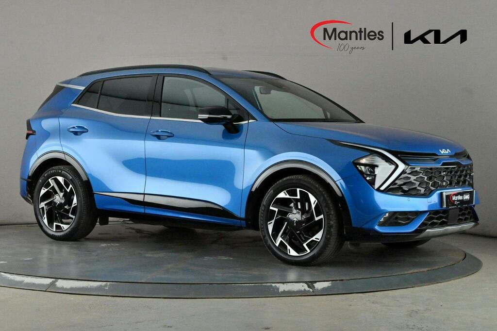 Kia Sportage 1.6 T Gdi Mhev Gt Line Suv Hybrid Dct Blue