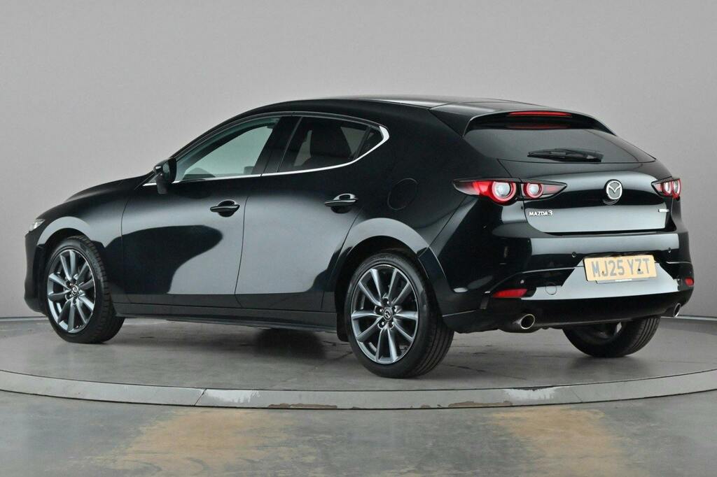 Mazda 3 2.5 E Skyactiv G Mhev Exclusive Line Hatchback MJ25YZT Black #4