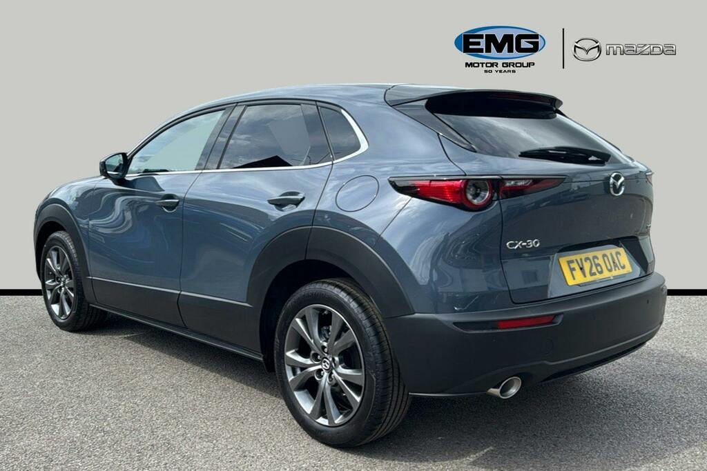 Mazda CX-30 2.0 E Skyactiv X Mhev Exclusive Line Suv Petro Grey #4