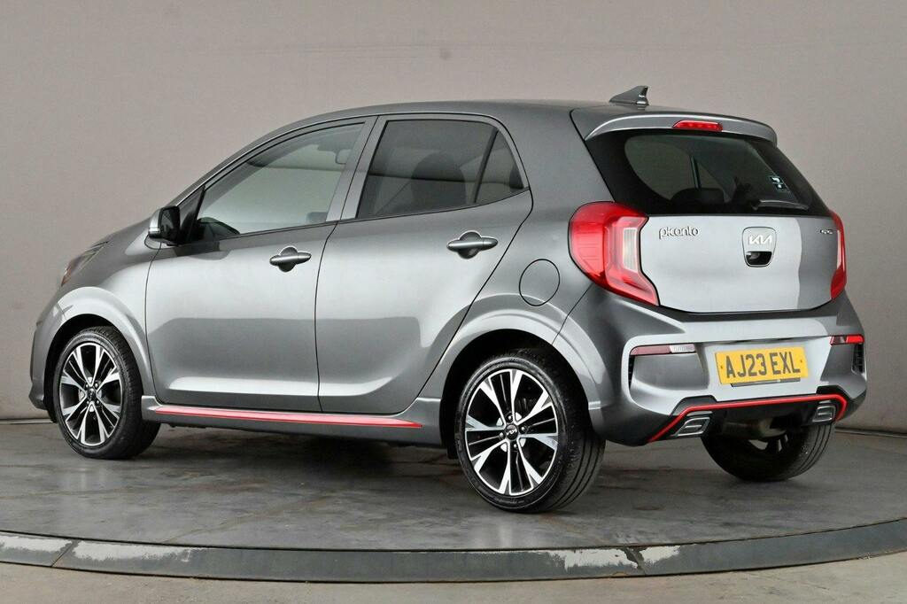 Kia Picanto 1.0 Dpi Gt Line Hatchback Amt Ss AJ23EXL Grey #4