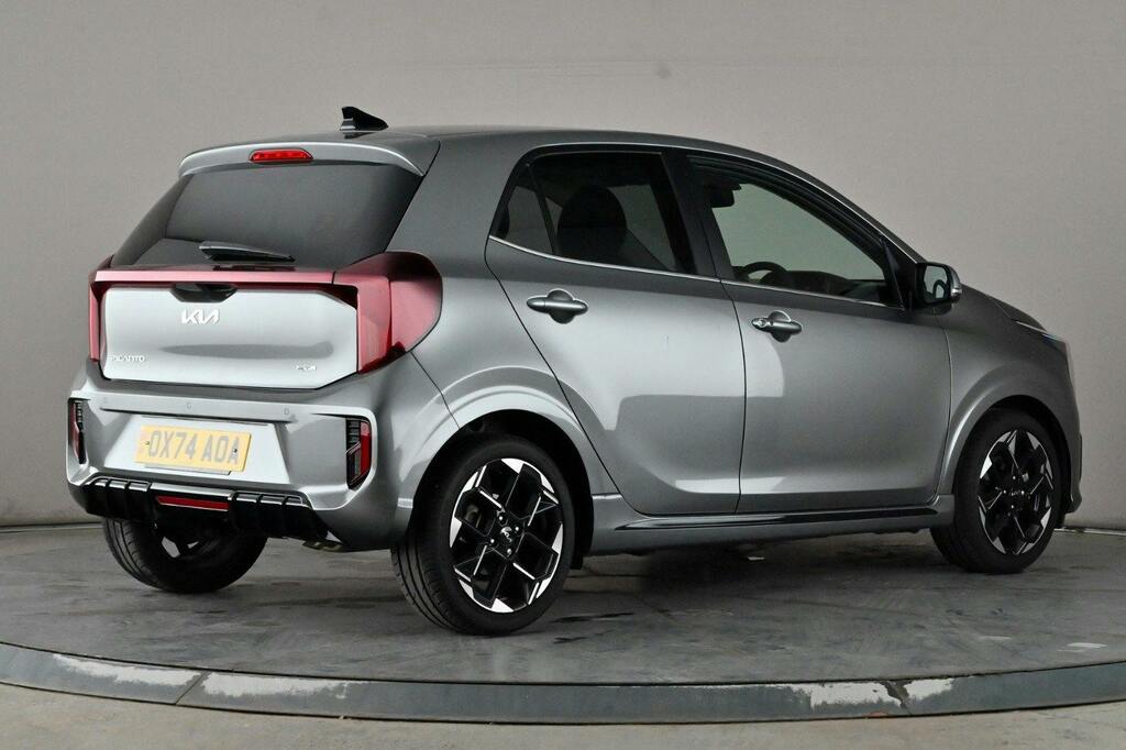 Kia Picanto 1.2 Gt Line S Hatchback Amt Ss Grey #6