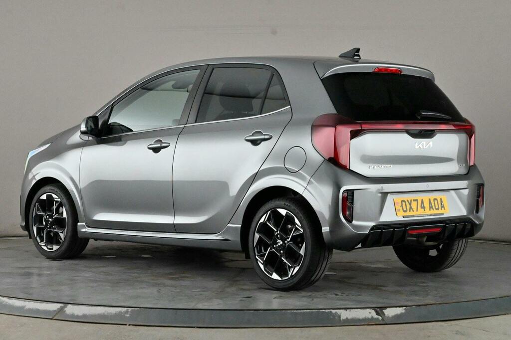 Kia Picanto 1.2 Gt Line S Hatchback Amt Ss Grey #4